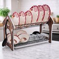 WoodWave FreshStack two-Tier Storage Rack