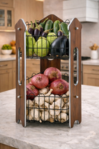 Woodwave FreshStack two-Tier Storage Rack